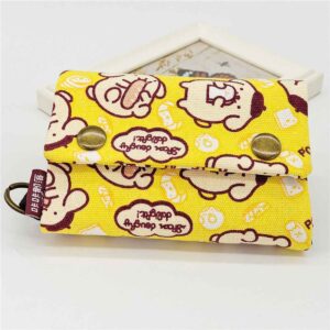 Ví vải handmade cún vàng