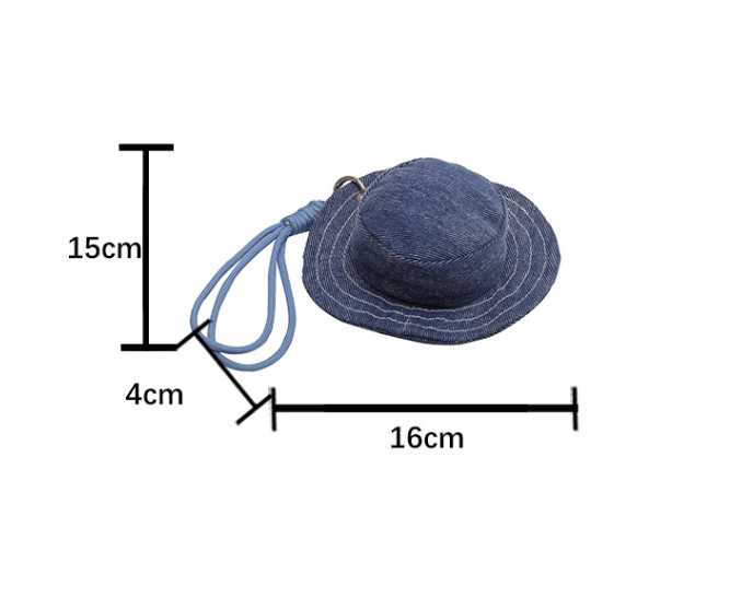 Ví/móc khóa nón vành jean 9 Ví/móc khóa nón vành jean - Ảnh 9