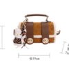 Túi hộp xách 2 nút tròn - retro 13 776 1