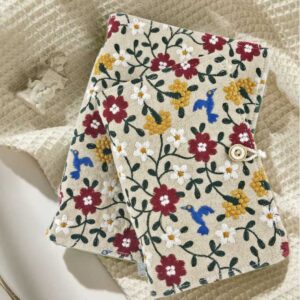 Sổ tay handmade họa tiết hoa