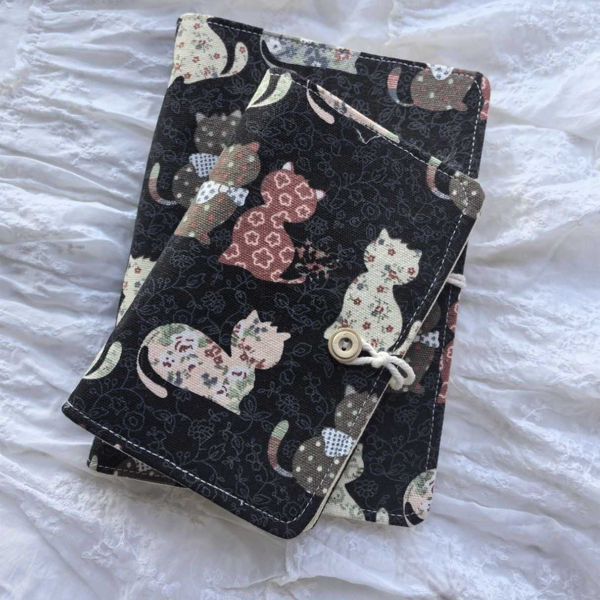 Sổ tay handmade họa tiết mèo 4 8 21