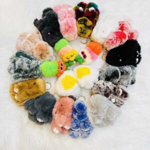 Móc khóa thỏ bông