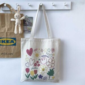 Tote hoa canvas