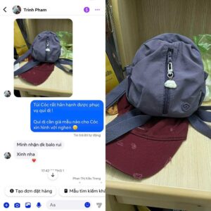 Feedback Balo bầu VX chút xíu