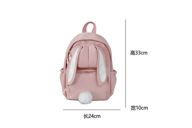 Balo thỏ đuôi cục bông 5 Balo thỏ đuôi cục bông - Ảnh 5