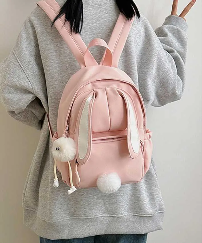 Balo thỏ đuôi cục bông