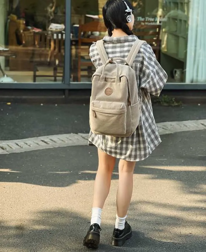 Balo nỉ kẻ Juli 6 Balo nỉ kẻ Juli - Ảnh 6