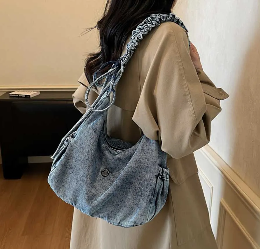 Tote jean rút