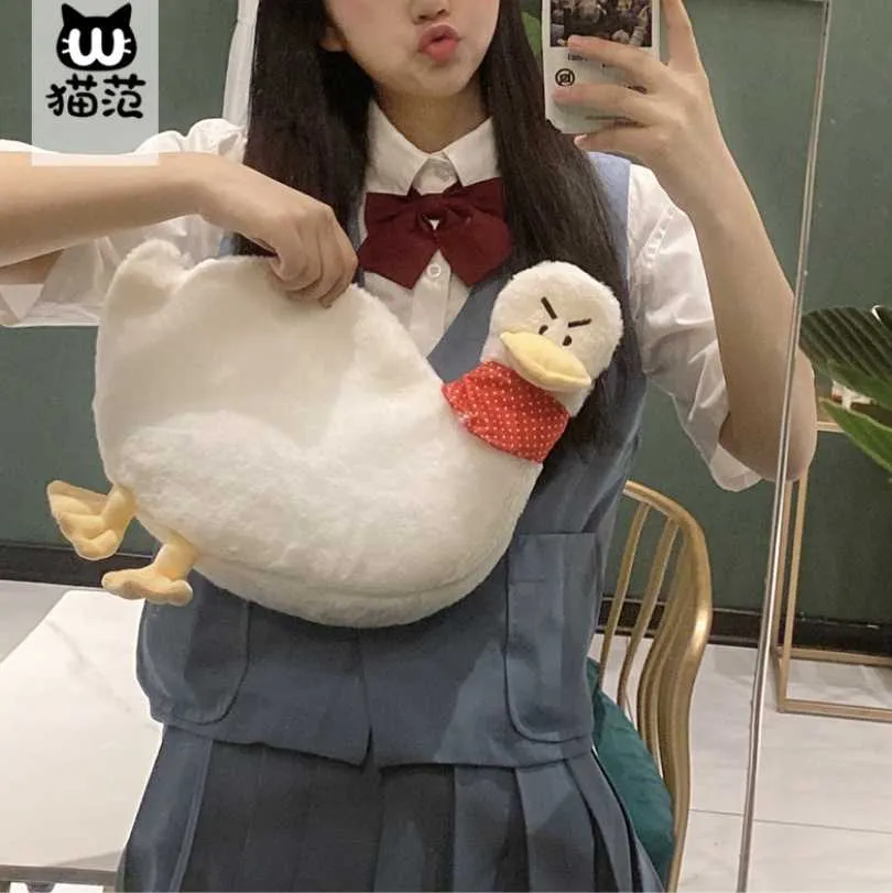 Túi vịt bông
