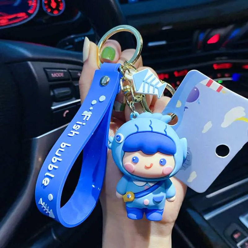 Móc khóa nhóc đầu cá