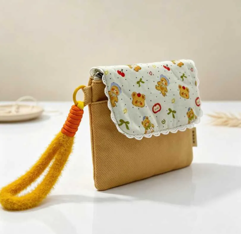 Ví vải nắp 3 Ví vải nắp - Ảnh 3