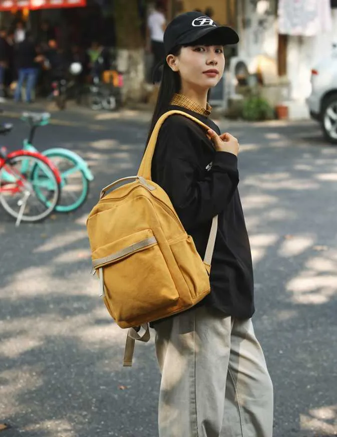 Balo bố vàng 6 Balo bố vàng - Ảnh 6