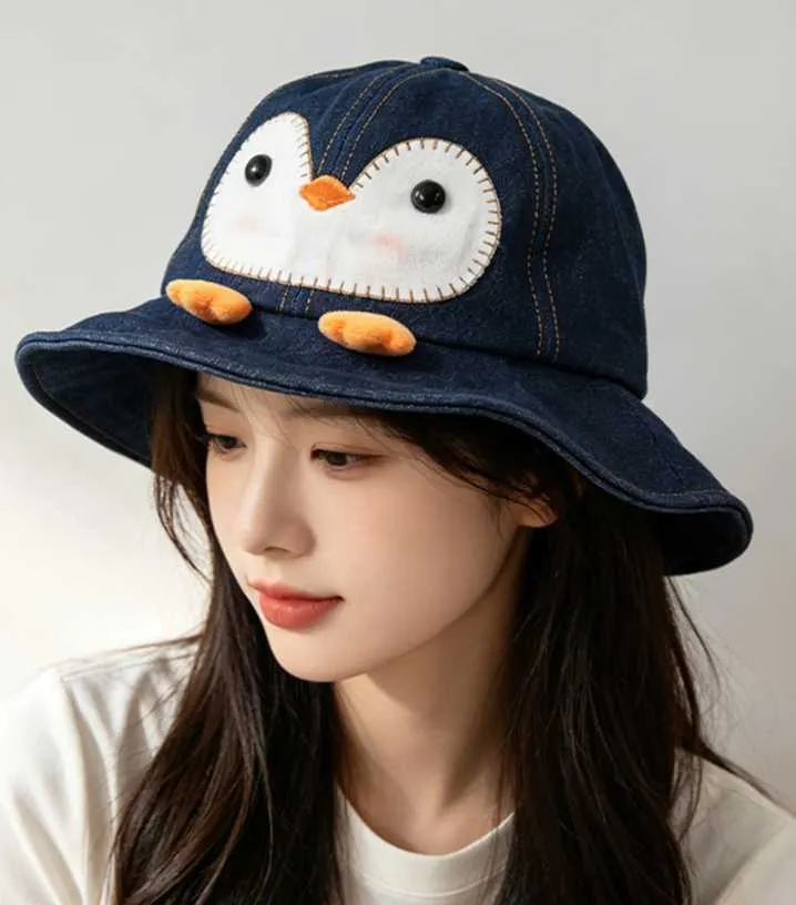 Nón vành chim cánh cụt 3 Nón vành chim cánh cụt - Ảnh 3