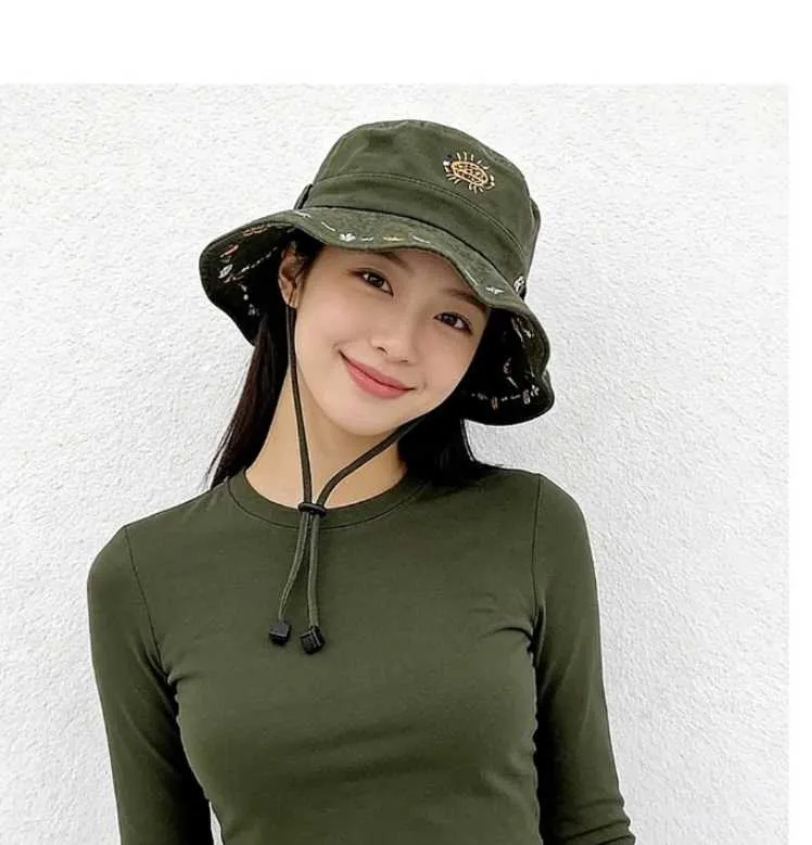 Nón vành thêu 7 Nón vành thêu - Ảnh 7